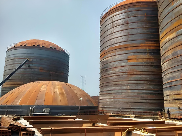 布尔津焦粉钢板仓